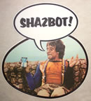 shazbot! mork and mindy vintage t-shirt iron-on
